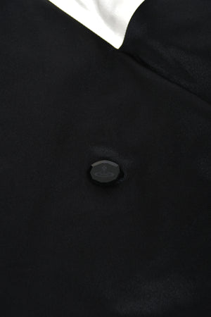 1999 Vivienne Westwood 'La Belle Helene' Collection Silk Off-Shoulder Corset Blouse & Full-Length Skirt Set