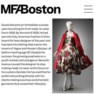 1958 Arnold Scaasi Couture Colorful Floral Silk Strapless Dress & Swing Jacket