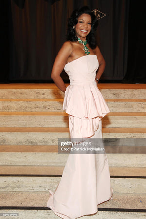 2008 Christian Dior by John Galliano Ivory Silk Strapless Bustier Peplum Gown