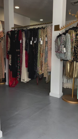 1995 John Galliano Documented Museum-Held Runway Black Silk Draped Kimono Jacket