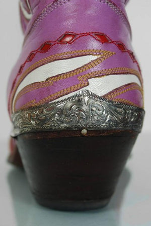 1950's Rare Nudie's Rodeo Tailor Novelty Hearts Leather Cowboy Boots