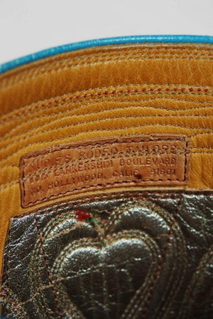 1950's Rare Nudie's Rodeo Tailor Novelty Hearts Leather Cowboy Boots