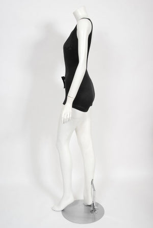1964 Cole of California Documented Black Fishnet 'Scandal Suit' Swimsuit
