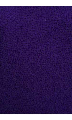 1970's Halston Couture Purple Silk Strapless Tube-Top Maxi Dress Set