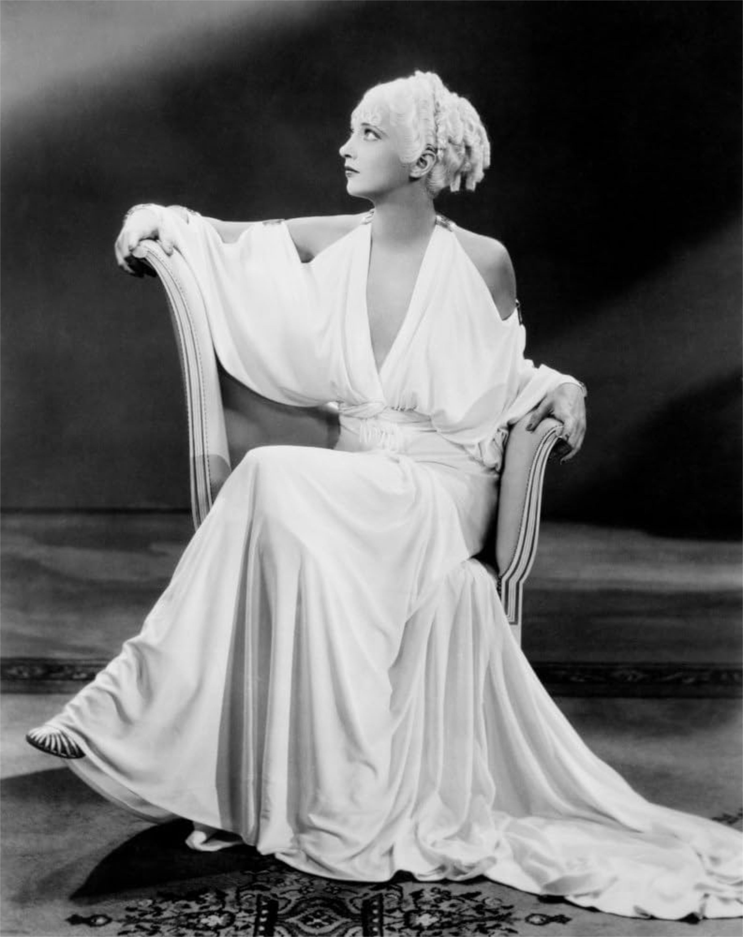 Vintage 1930's Beaded Ivory Silk-Velvet Cut Out Shoulders Bias-Cut Old Hollywood Gown - Timeless Vixen Vintage 1930's Beaded Ivory Silk-Velvet Cut Out Shoulders Bias-Cut Old Hollywood Gown - Timeless Vixen