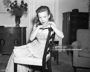 1950 Carven Haute Couture for Cécile Aubry Lilac Yellow Ombré Silk Corset Strapless Hooded Gown