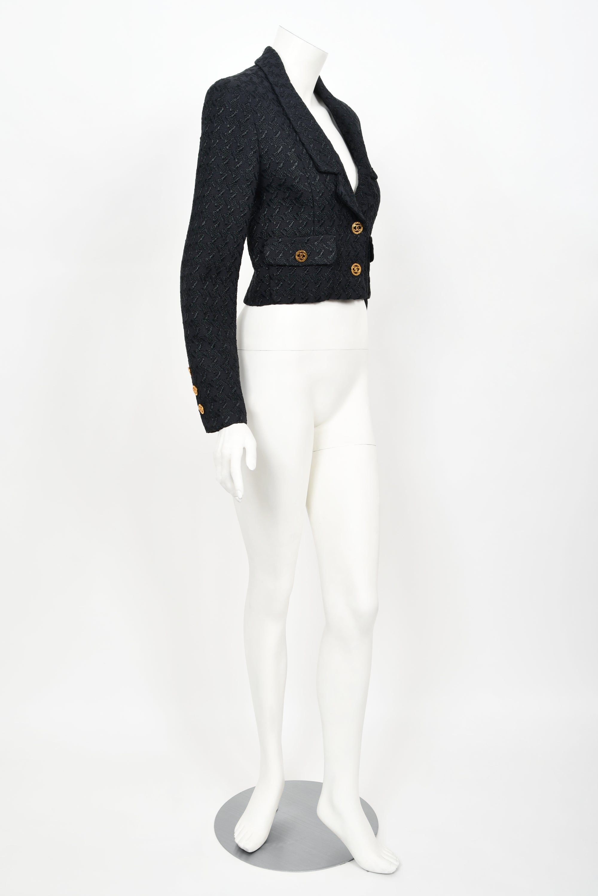 Chanel Silk Dress & Boucle Jacket