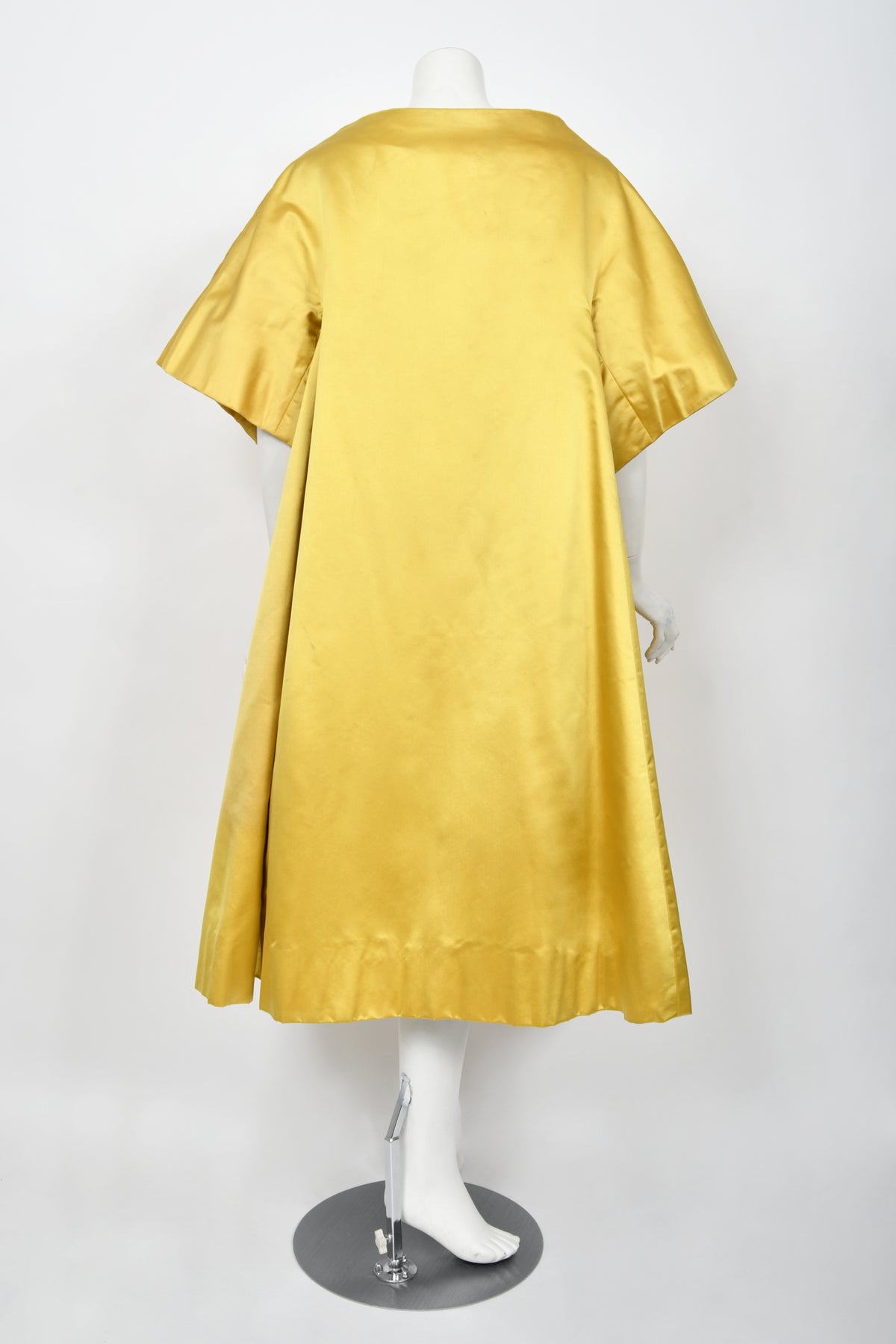 1958 Arnold Scaasi Couture Colorful Floral Silk Strapless Dress &amp; Swing Jacket