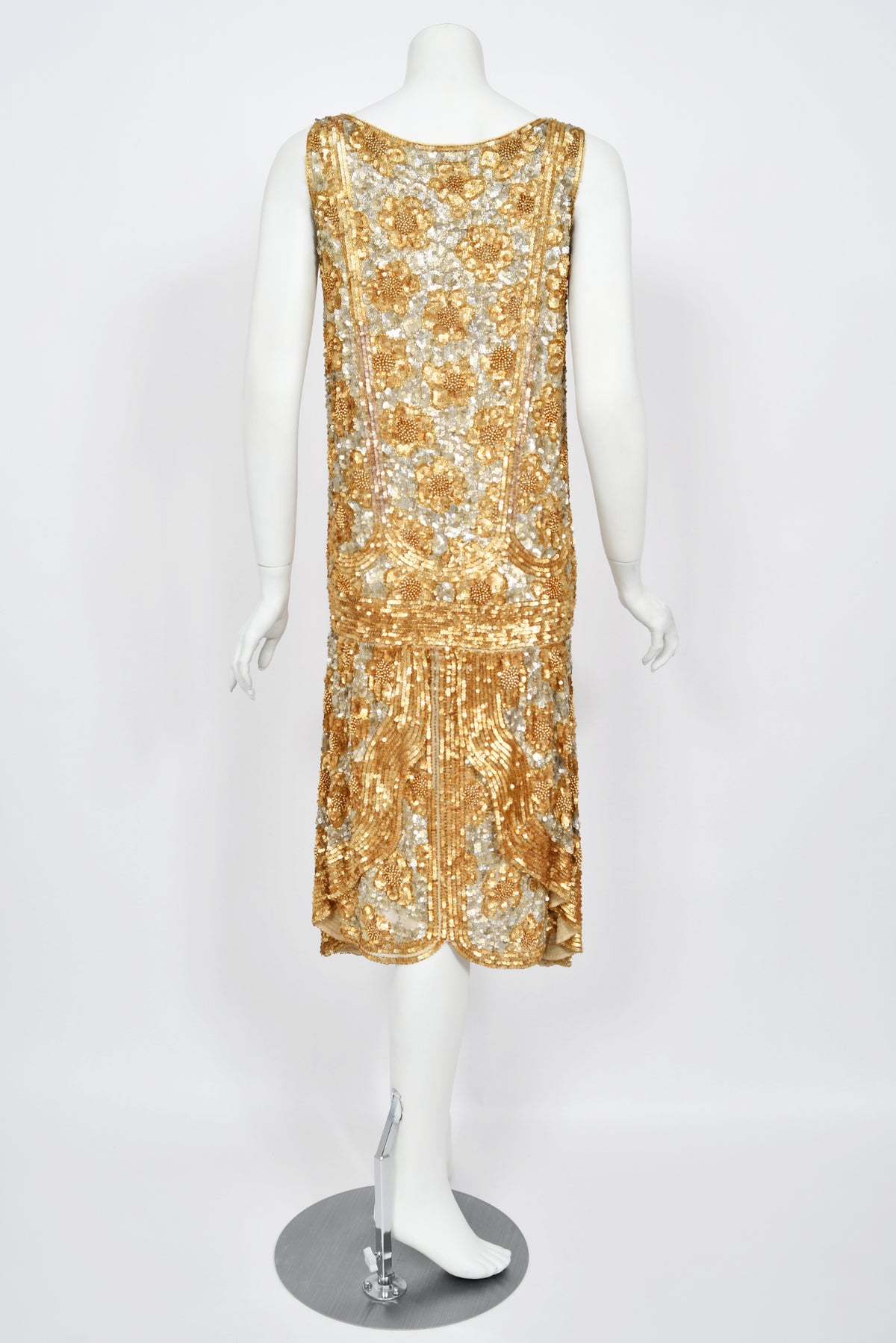 1920s sequin backless formal dress Long Black Gold Gatsby Prom Dress
