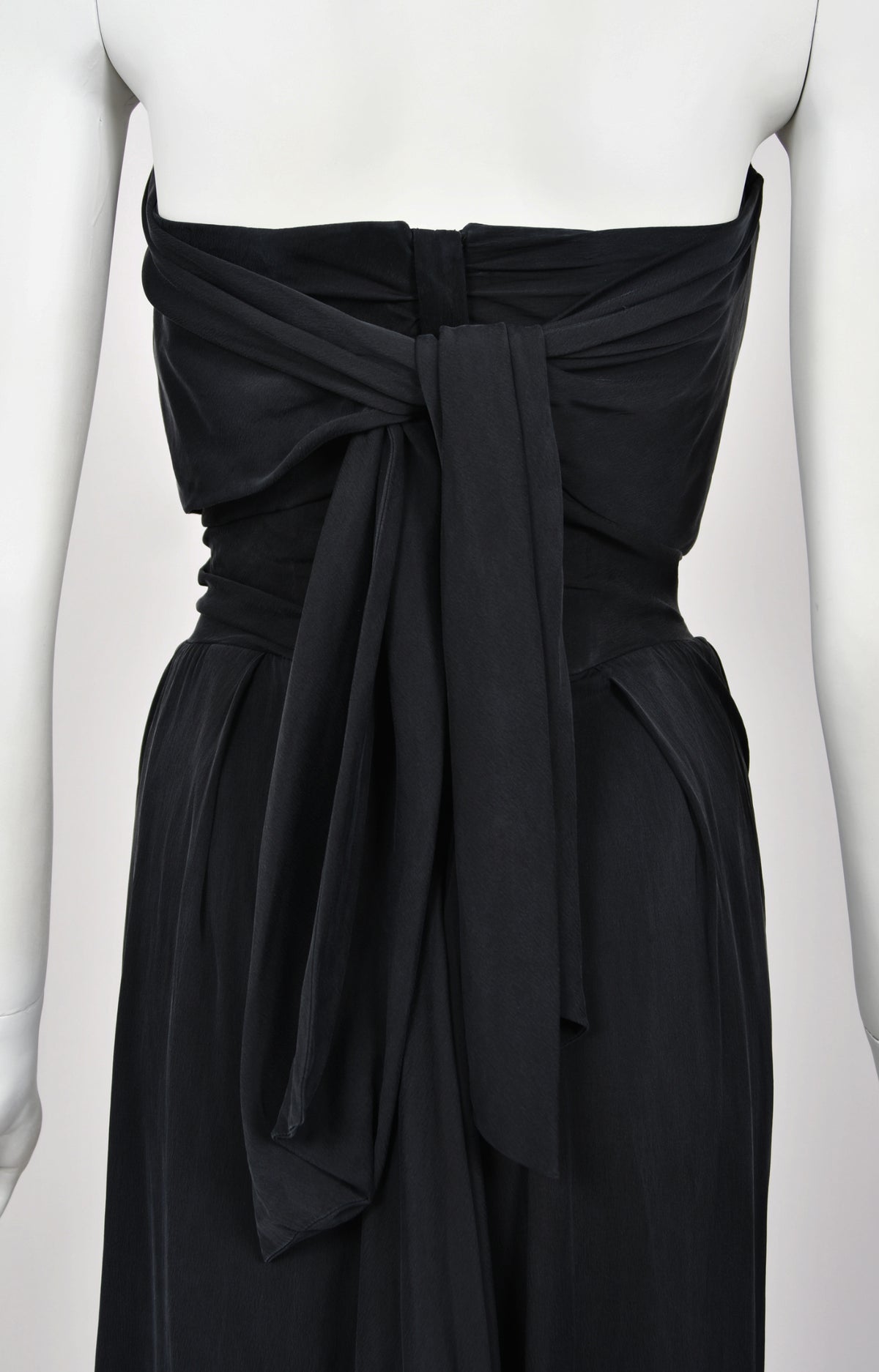 2012 Vivienne Westwood &#39;Queen&#39;s Diamond Jubilee&#39; Draped Silk Corset Gown