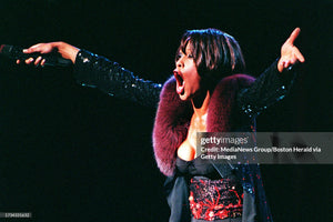 1999 Dolce & Gabbana Custom Couture for Whitney Houston Beaded Bustier Jumpsuit