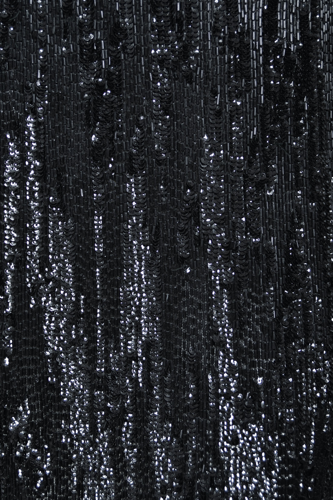 1920&#39;s Beaded Sequin Sheer-Net Butterfly Motif Asymmetric Flapper Dress