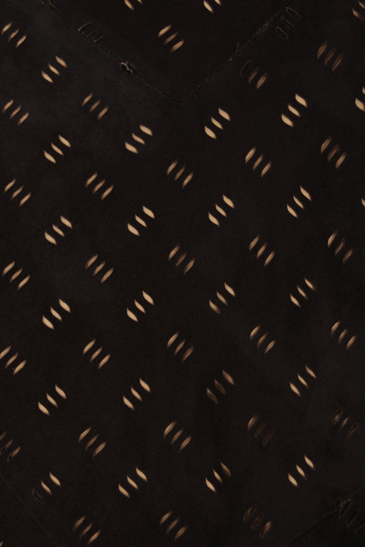 1999 Christian Dior by John Galliano Brown Suede &amp; Sheer Lace Bias-Cut Slip Gown w/ Shawl