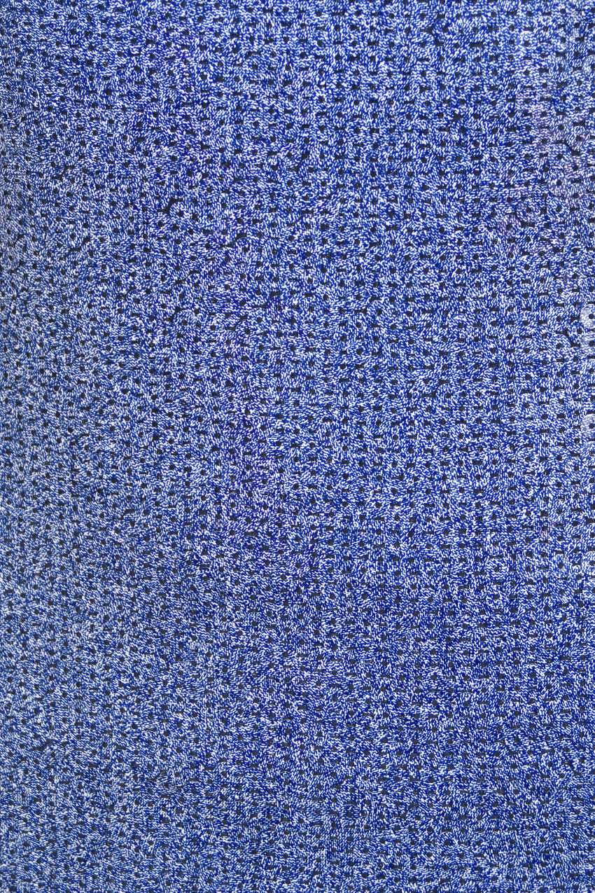 2000 Christian Dior by John Galliano Fully Sequin Ocean Blue Bias-Cut Slip Gown