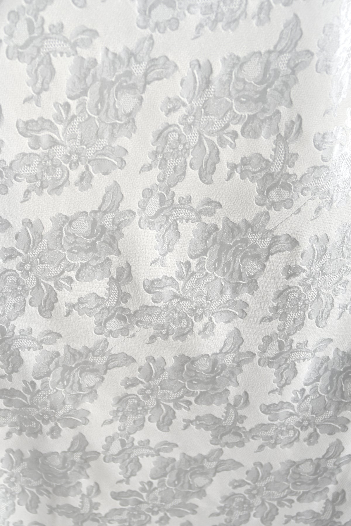 1998 Christian Dior by John Galliano 'In a Boudoir Mood' Ice-Blue Floral Silk Bias-Cut Gown