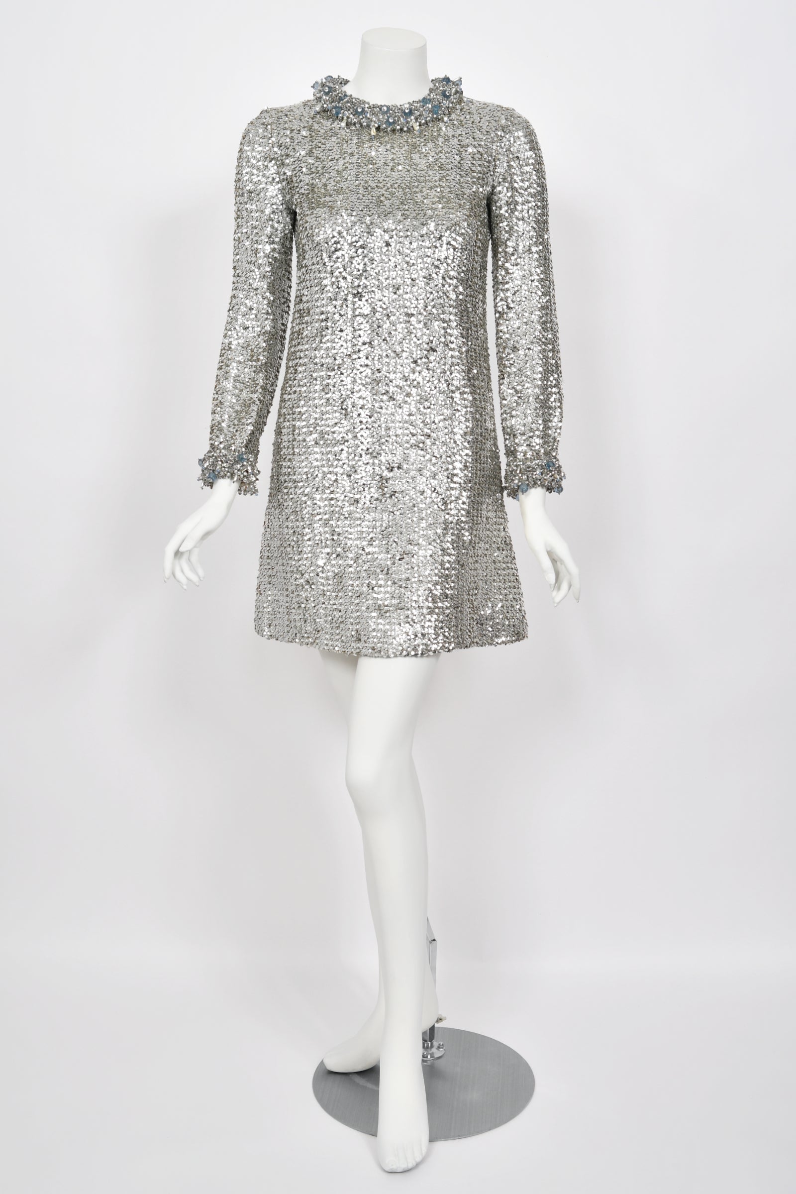 silver space dress The Wayward Seamstress
