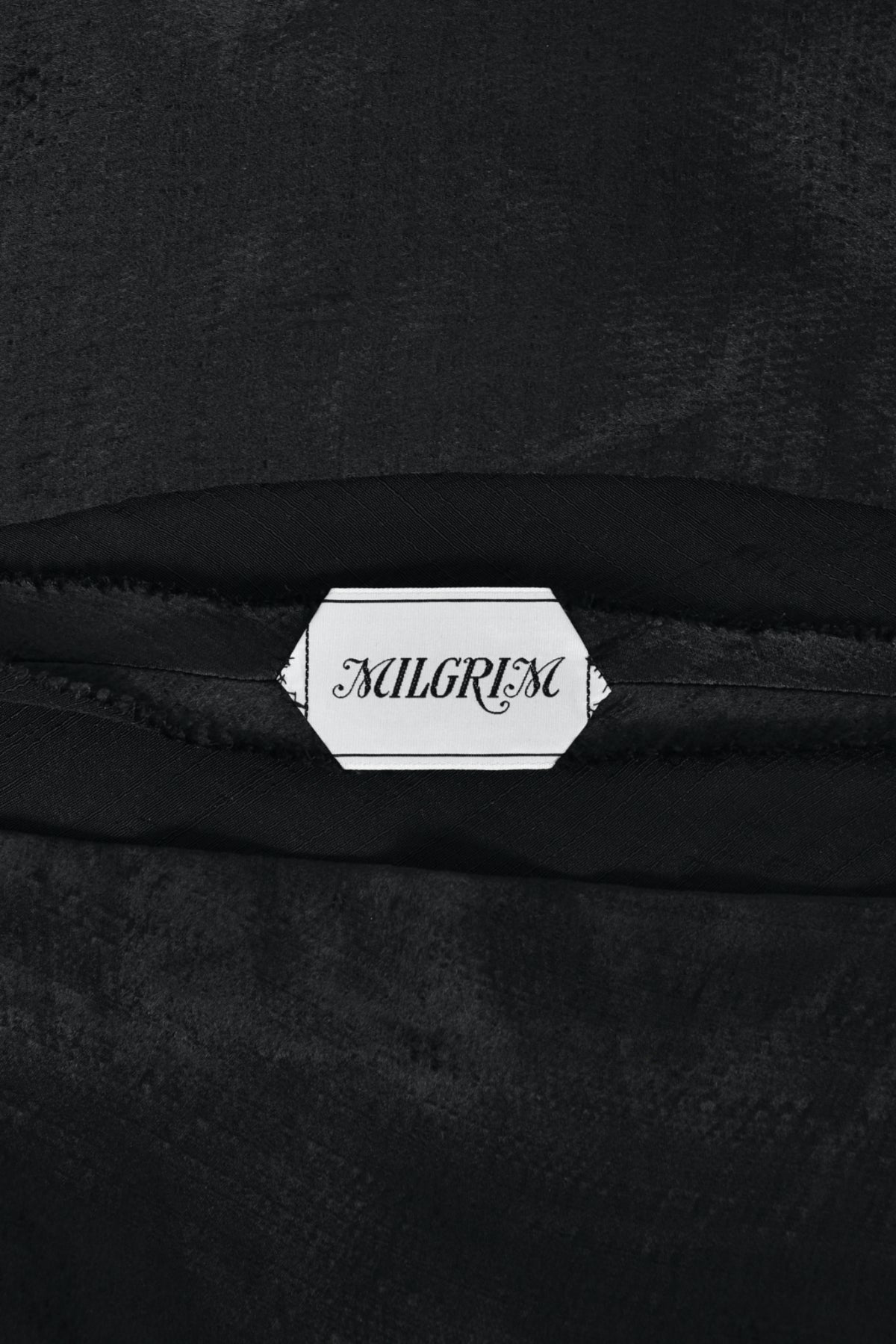 1930&#39;s Milgrim Couture Black Silk Rhinestone Deco-Bows Asymmetric Trained Gown