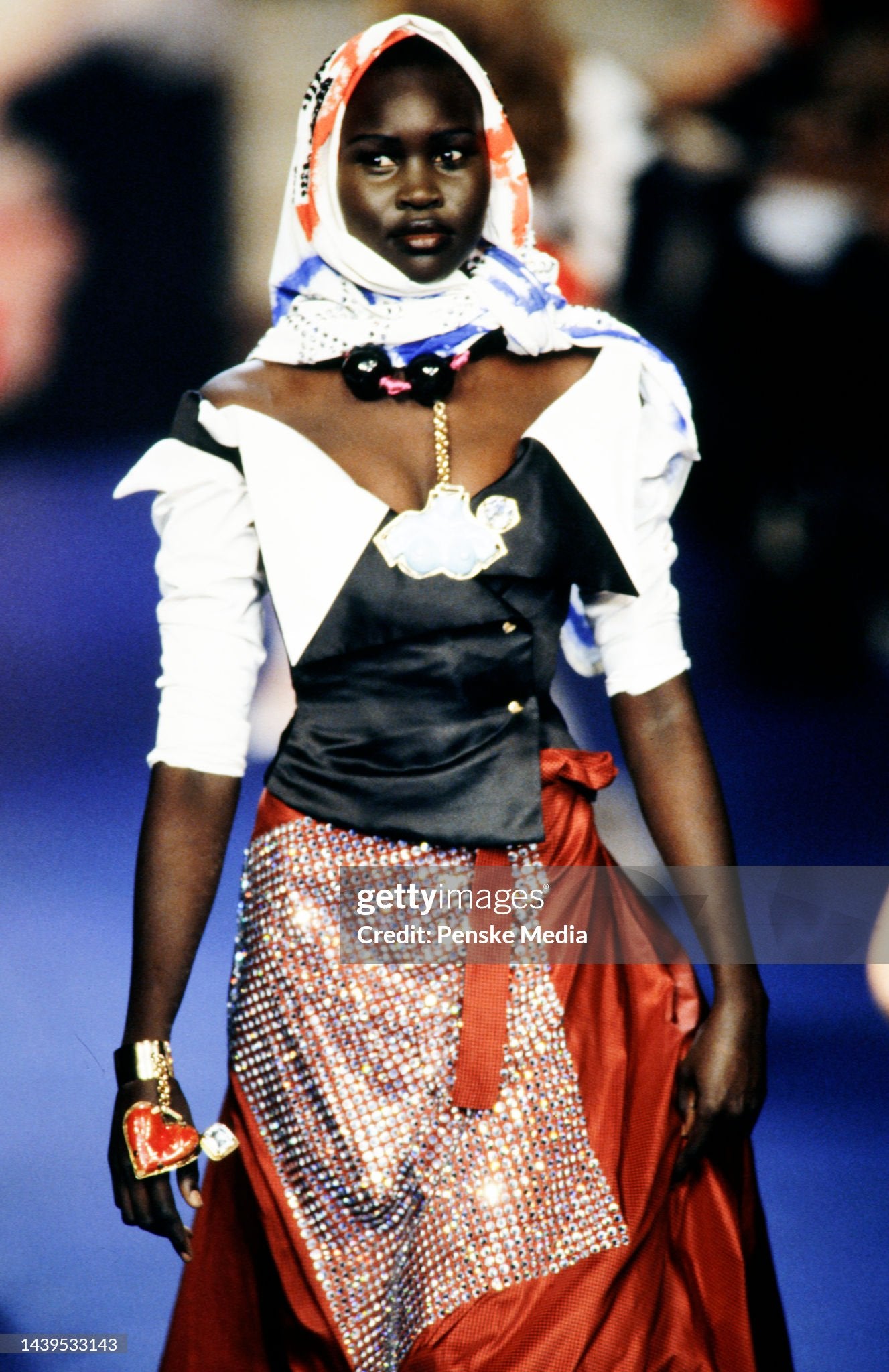 1999 Vivienne Westwood Silk Off-Shoulder Corset & Skirt Set