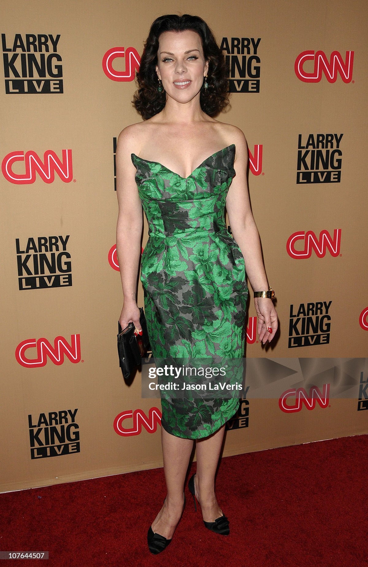 2010 Vivienne Westwood Gold Label Sculpted Green Floral Silk Brocade Corset Dress