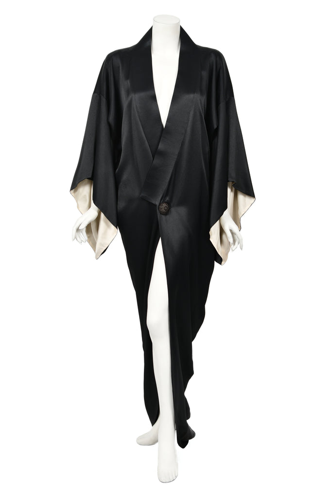 Vintage 1995 John Galliano Documented Museum-Held Runway Black