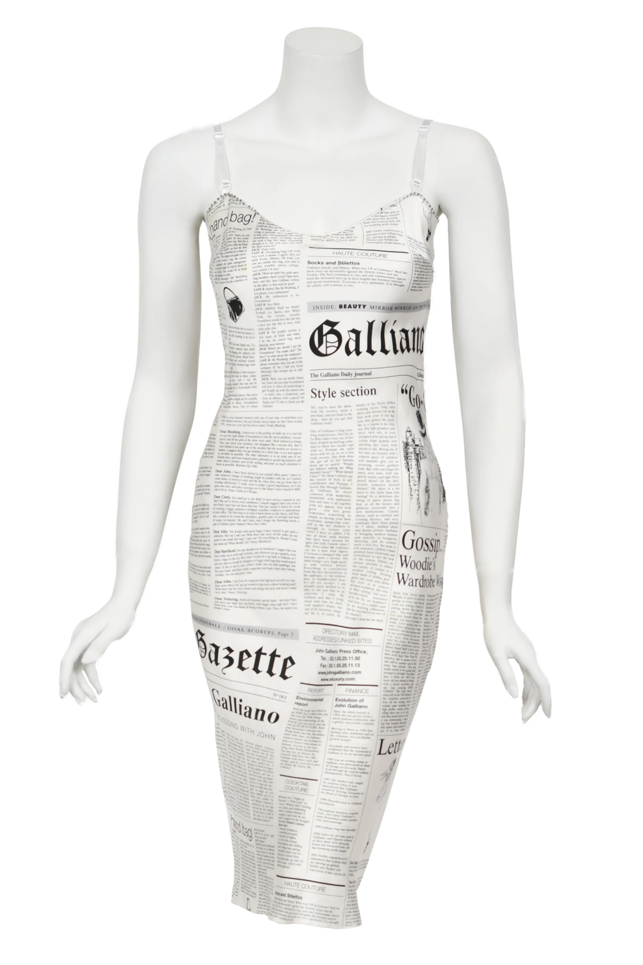 newspaper satin dress Is it us, or is newspaper print dress everywhere again? Yes, Carrie Bradshaw brought the Christian Dior Daily newspaper print dress to the masses when she wore it in Sex and the