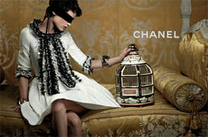 2013 Chanel by Karl Lagerfeld Runway Sample White Textured Silk Full-Skirt Mini Dress