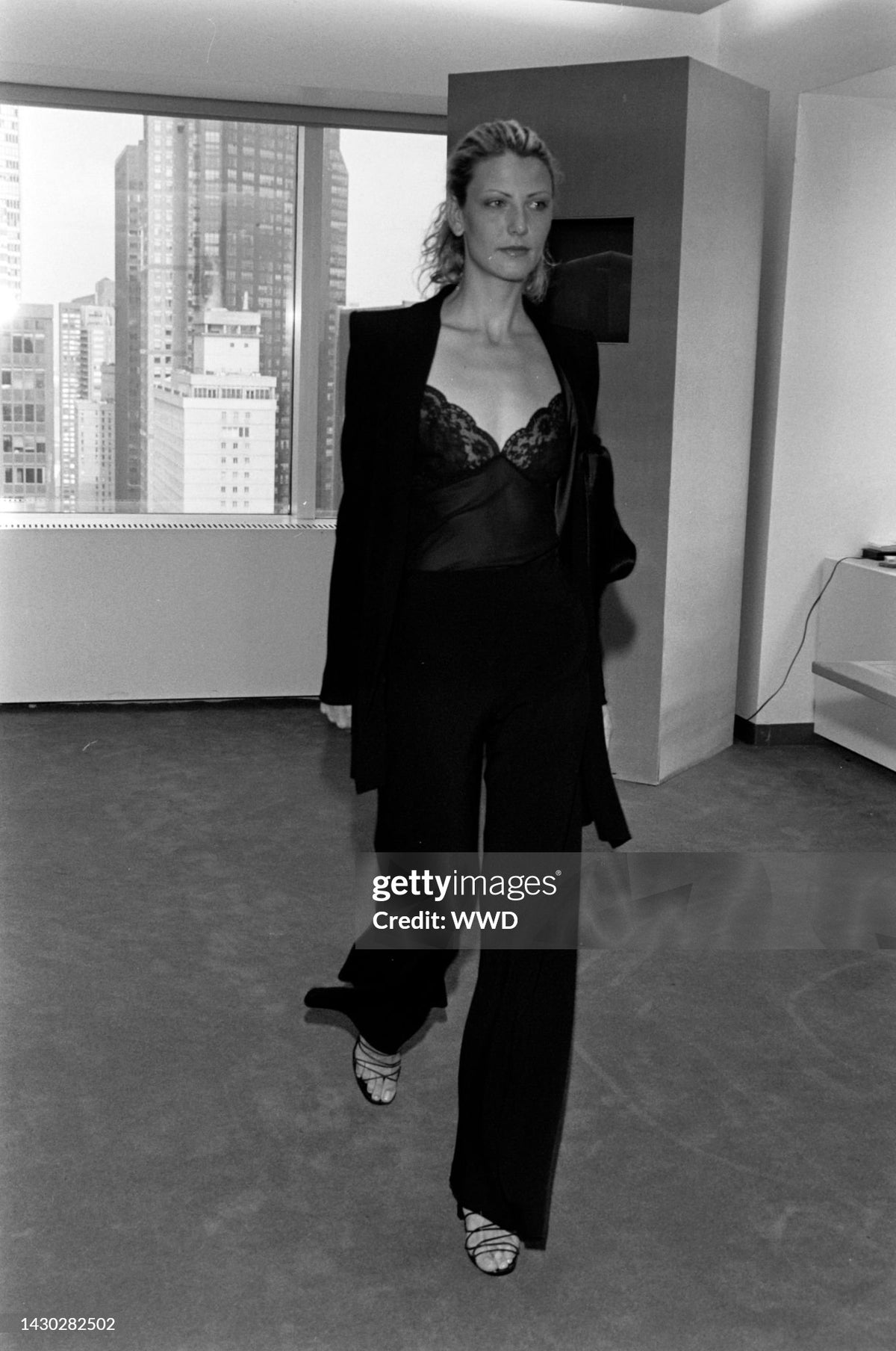 1999 Christian Dior by John Galliano Lilac Sheer Silk &amp; Lace &#39;Lingerie&#39; Camisole Pants Set