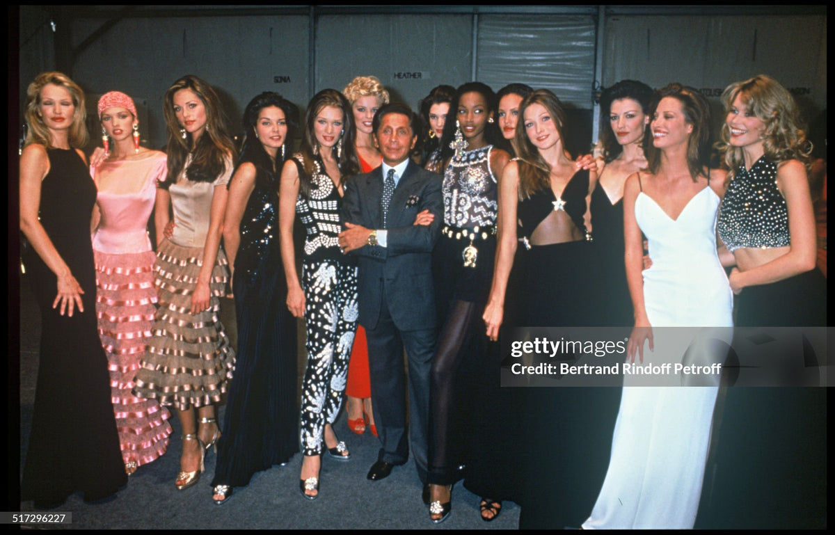 1993 Valentino Runway Blush Pink Silk &amp; Sheer Chantilly-Lace Tiered Ruffle Maxi Dress