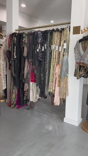 1998 Tom Ford for Gucci Runway Black Nude Illusion Layered Tulle Gown