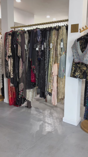 2009 Chanel by Karl Lagerfeld Editorial Runway Black & White Angel Sleeve Fitted Jumpsuit