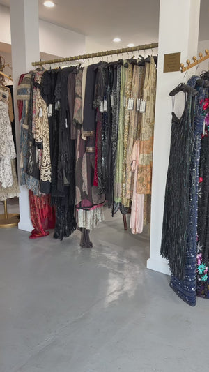 2004 Alexander McQueen 'Deliverance' Collection Ivory Silk Cut-Out Backless Jumpsuit