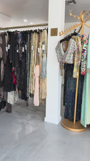 2014 Ralph Lauren Purple Label Platinum Silk Bias-Cut 'Old Hollywood' Gown w/ Optional Hood