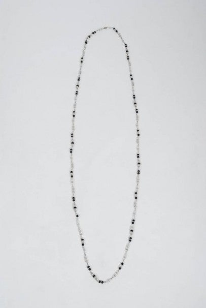 1954 Chanel by Robert Goossens Rare Crystal Metal Long Sautoir Couture Necklace