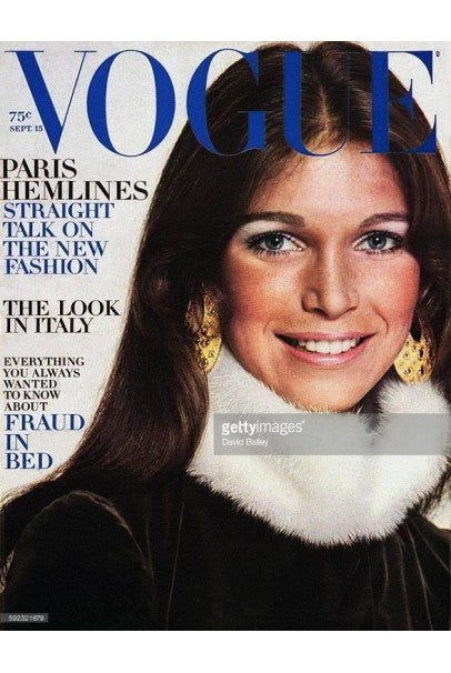 1970 Norman Norell Documented Brown Velvet &amp; Ivory-White Mink Fur Princess Coat