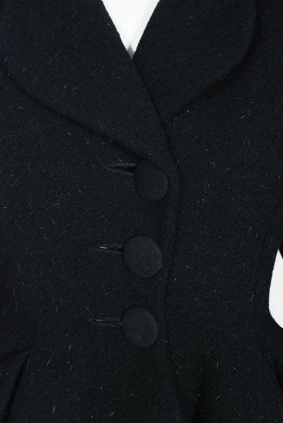 1952 Charles James Couture &#39;Chesterfield&#39; Documented Museum-Held Princess Coat