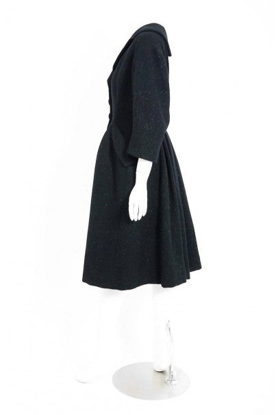 1952 Charles James Couture &#39;Chesterfield&#39; Documented Museum-Held Princess Coat