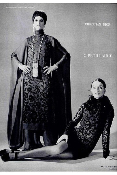 dior brown dress Christian Dior 'Esther' evening gown from 1952