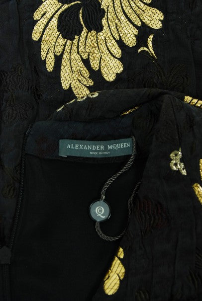 2010 Alexander McQueen Final Runway Collection Metallic-Gold Black Bro - Timeless Vixen 2010 Alexander McQueen Final Runway Collection Metallic-Gold Black Bro - Timeless Vixen
