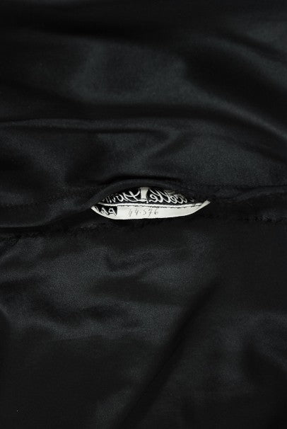 1940&#39;s Marcelle Dormoy French Couture Silk Sculpted Low Back Gown