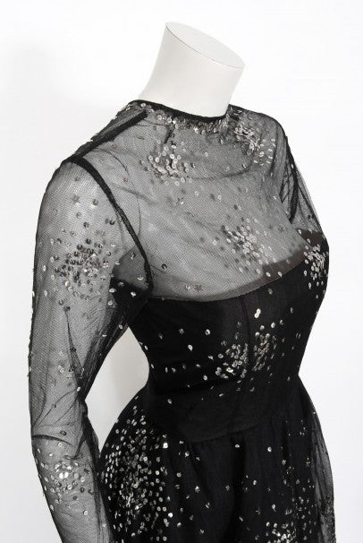 norman norell sequin dress Norman Norell
