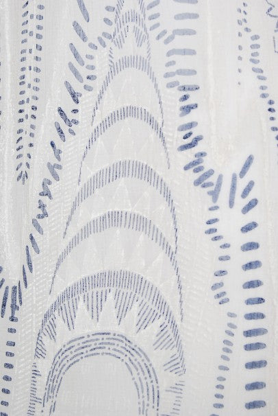 1985 Zandra Rhodes Manhattan City Novelty Hand Painted Ivory Silk Dress