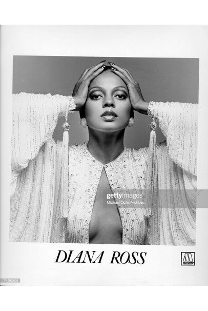 1975 Ret Turner Couture for Diana Ross &#39;Disco Ball&#39; Silver Sequin Gown