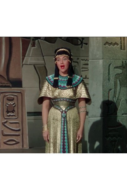 1951 Helen Rose Gold Lamé Egyptian &#39;The Great Caruso&#39; Film-Worn Dress