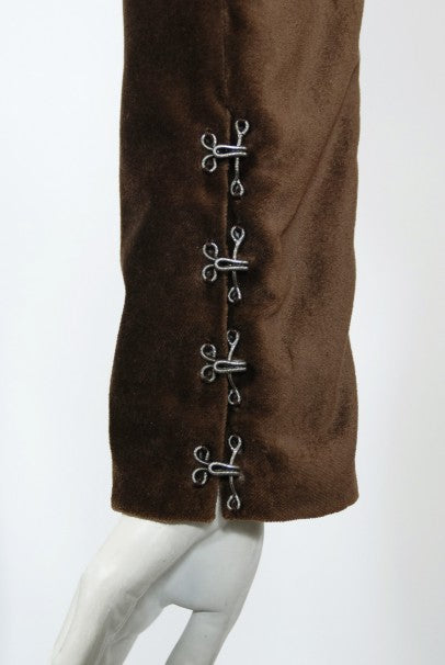 2001 Chloe by Stella McCartney Ombré Velvet Cropped Jacket Pants &amp; Boots