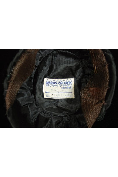 1967 Don Loper Couture For Barbra Streisand Black Hourglass Gown &amp; Hat