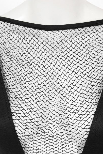 1964 Cole of California Documented Black Fishnet &#39;Scandal Suit&#39; Swimsuit