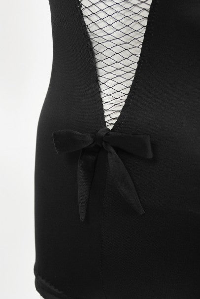 1964 Cole of California Documented Black Fishnet &#39;Scandal Suit&#39; Swimsuit