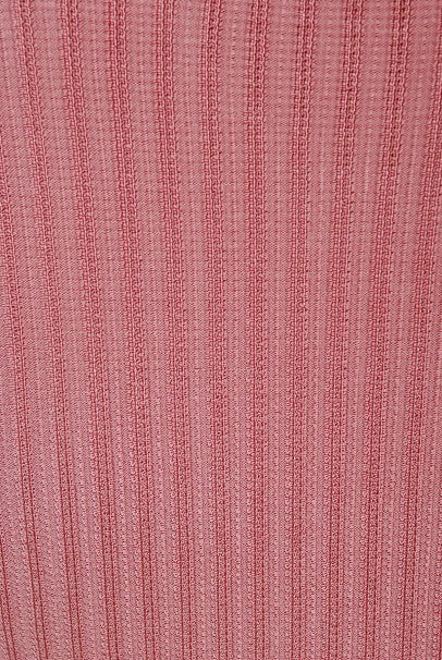 1990 Azzedine Alaia Blush-Pink Ribbed Knit Long Sleeve Bodycon Dress