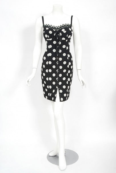blue dress for baby girl 90s Icon V Slip Dress