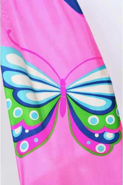 Hanae Mori Silk Butterfly Print Dress – The Kit Vintage